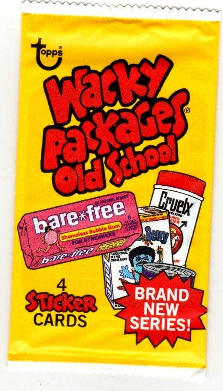2014 WACKY PACKAGES OLD SCHOOL SERIES 5 MIXED LOT OF THIRTY STICKERS. 