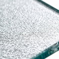 thumbnail image 6 of Creative Home 4-Piece Tempered Glass Textured Clear Coaster, 6 of 10