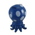 thumbnail image 3 of Blue Polka Dot Octopus Children`s Coin Bank 10 In., 3 of 4