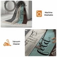 thumbnail image 5 of Laundry Room Washable Area Rug 3'x5',Wash Dry Fold Repeat Splicing Colorful Wood Woven Cotton Tassels Kitchen Rugs,Non Slip Indoor Door Mat Throw Carpet for Entryway Living Room Nursery Laundry Room, 5 of 9