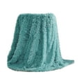 thumbnail image 2 of Foqnuq Cozy Soft Fuzzy Blanket for Couch Sofa Decor, Solid Color Microfiber Throw, 80x120cm Warm Snuggle Bed Blanket for Indoor Use, 2 of 2