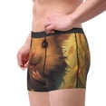 thumbnail image 3 of Rateoe Cute Sunflower Guinea Pig Mens Boxer Briefs Poly Spandex Performance Boxer Briefs Underwear Hem Boxer Briefs - Medium, 3 of 8