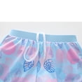 thumbnail image 5 of Bellafa Toddler Girls Rash Guard Bathing Suit Mermaid Long Sleeve Two Piece Swimsuit with Shorts UPF 50+ 3-9 Years Summer Beachwear, 5 of 7