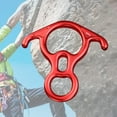 thumbnail image 6 of GARENDE 50kN Descender Belay Device for Caving Expansion Rope Rappel Red, 6 of 9