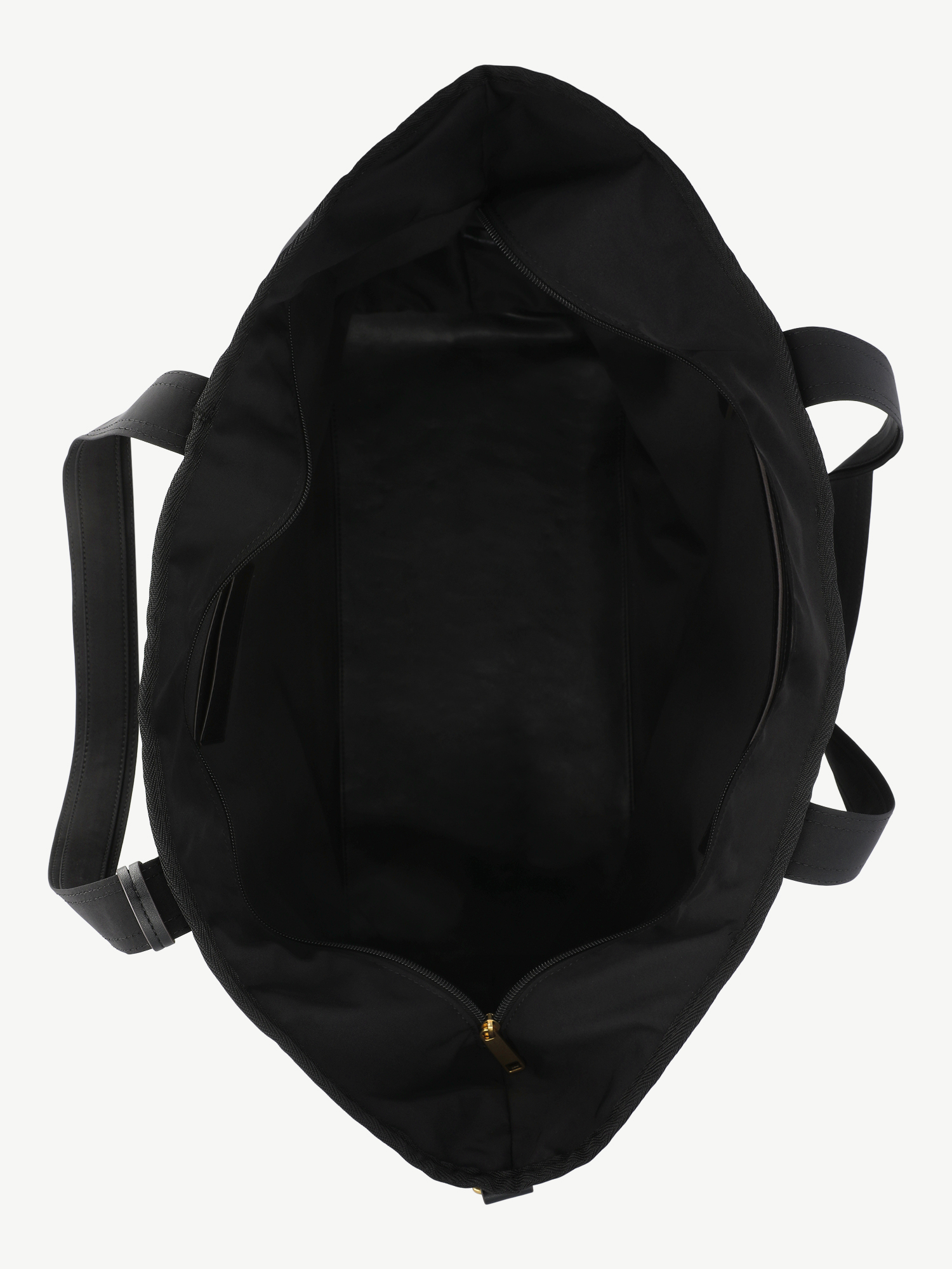 Free Assembly Women's Nylon Boat Tote, Black