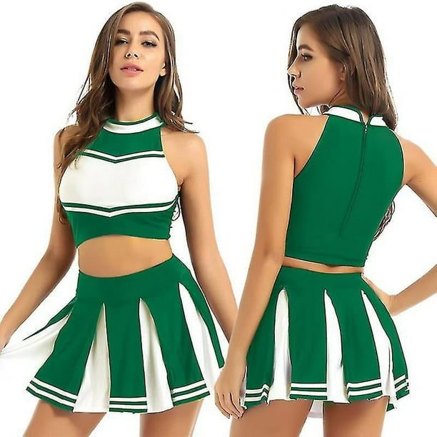 Disfraz de animadora para mujer, uniforme, disfraz de animadora para adultos