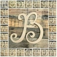 thumbnail image 3 of Wooden Letter Unfinished, Happy Days Font, Craft Cutout, 3 of 3