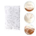 thumbnail image 2 of EeaseCA 100pcs Disposable Waterproof Bath Hats Multipurpose Caps Spa Bath Caps, 2 of 8