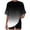 Dark Blue, variant on Crew Neck T Shirt for Women Half Sleeve Gradient Print Tee Shirt Casual Loose Summer Tops with Pocket