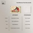 thumbnail image 6 of Mosaic Sneaker Canvas Mancave Art by Art Remedy, Gallery Wrapped, 54 x 36, 6 of 7