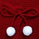 thumbnail image 4 of Falda de árbol de Navidad de 48 pulgadas, falda de árbol de Navidad de punto, adorno de falda de árbol de Navidad rústico con 6 bolas de nieve para árbol de Navidad Adepaton FLD-3489, 4 of 8