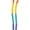 Rainbow, variant on John Bead DIY Designer Glass Bead Strand - Opaque Rainbow Mix