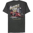 thumbnail image 4 of Camiseta gráfica INDY 500 Shield & Racecar para hombre, gris, grande, 4 of 4