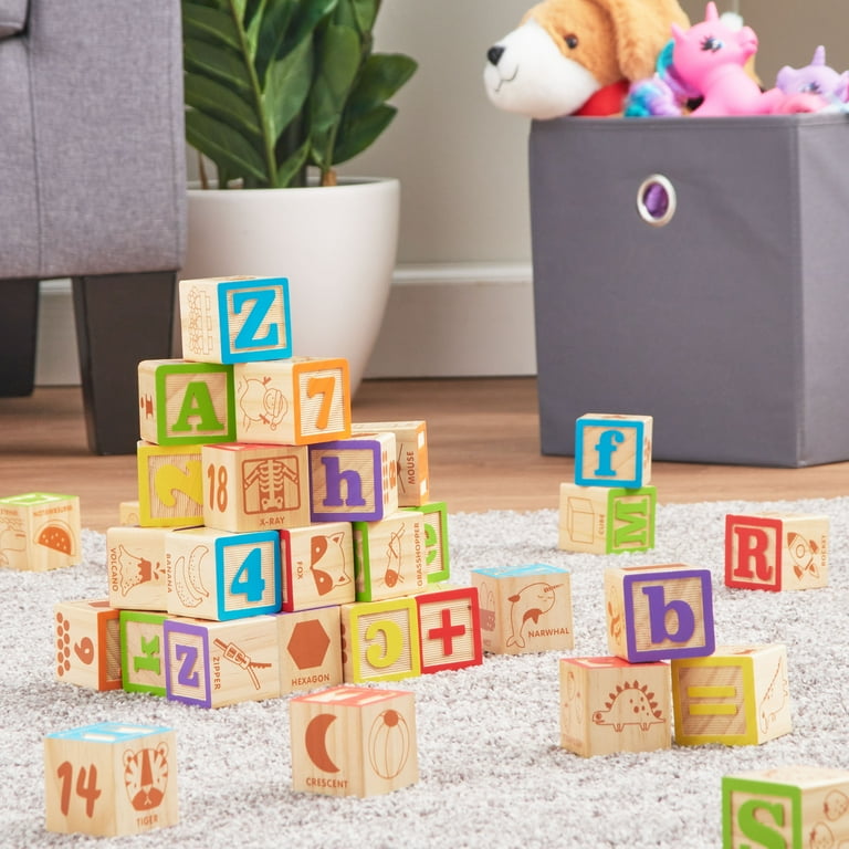 Alphabet Building Blocks, Alphabet Block Build