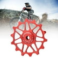 thumbnail image 6 of 12T/14T Rear Derailleur Pulley Aluminum Alloy Jockey Wheel Ceramic Guide Pulley Roller , Mountain Bike, , BMX 14T Red, 6 of 8