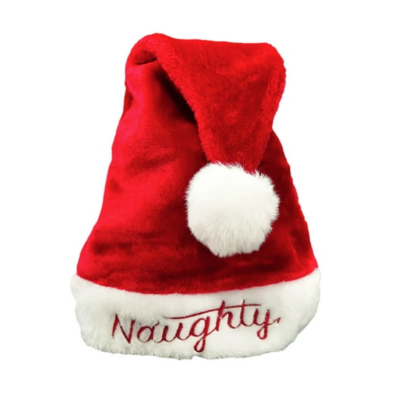 Festive Christmas Hat Christmas Decorations Adult Embroidered Large Christmas Hat