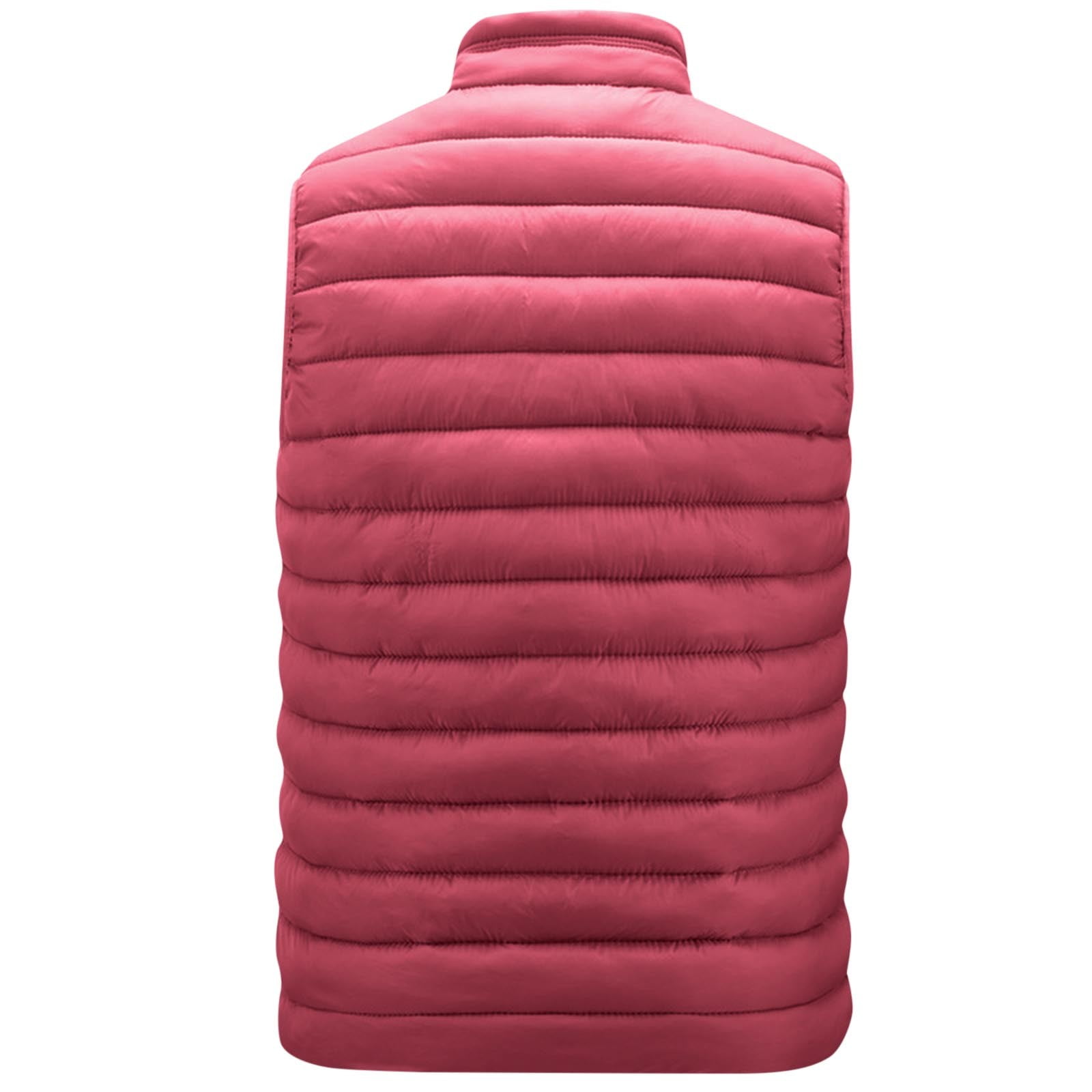 Dovford Men's Lightweight Packable Insulated Puffer Vest Outerwear, Warm Winter Sleeveless Jacket for Golf Running