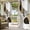 Brown, variant on Outdoor Curtains for Patio Waterproof, Brown Boho Geometric Outdoor Privacy Panels Grommet, Country Retro Abstract Lines Leaves Blackout Outside Curtains for Porch/Cabana 54"x108", 2 Panels