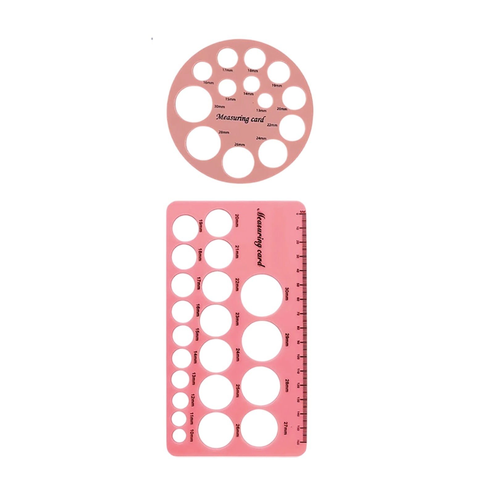 Leeye Silicone Nipple Measuring Tool - Accurate Sizing for Breastfeeding, with Clear Markings, for Bottle & Breast Pump Fit (Style A)