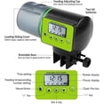 thumbnail image 3 of Dispensador automático de alimentos para acuarios resistente a la humedad - Verde, 3 of 5
