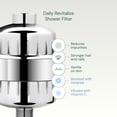 thumbnail image 4 of Aquabliss SF100 High Output Revitalizing Shower Filter – Vitamin C Filtration Reduces Chlorine for Healthier Skin, Hair & Nails – Chrome, 4 of 10