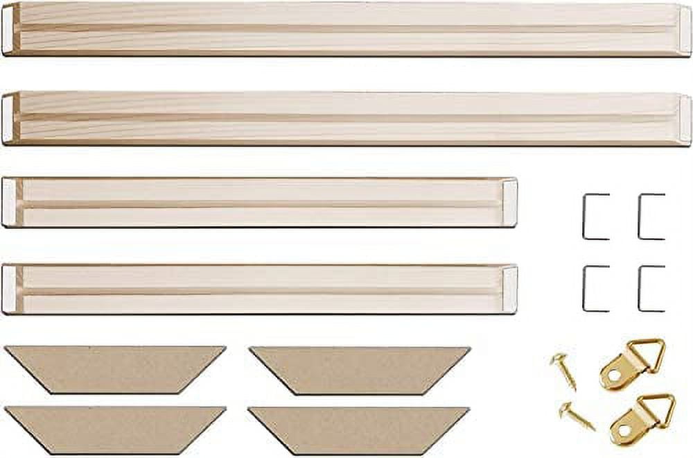DIY Solid Wood Canvas Frame Kit 20 X20 Inch For Oil Painting & Wall Art