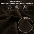 thumbnail image 2 of Eurhowing Universal Car Seat Covers, Non-Slip Front Car Seat Covers Set of 2, Breathable Jacquard Auto Seat Protectors for Cars SUV Sedan Truck, Coffee, 2 of 8