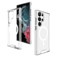 thumbnail image 1 of Funda protectora transparente con carcasa magnética para teléfono móvil Samsung S24 y Samsung S23, carcasa espacial inalámbrica, 1 of 1