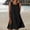 Black, variant on Ygbgbb Women's Summer Washed Crinkle Faux Linen Blend Dress, Crew Neck Sleeveless Tank Style Casual A-Line Mini Dress with Pockets Orange S