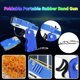 thumbnail image 1 of Lanzador de juguete con banda de goma plegable, juego de pistola con llavero (azul), 1 of 5
