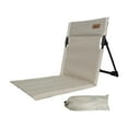 thumbnail image 2 of Silla de playa plegable shamjiam tumbona de playa con respaldo beige, 2 of 8