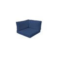 thumbnail image 2 of TK Classics Covers for Corner Chair Cushions 4" Thick in Navy, 2 of 4