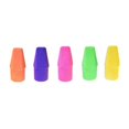 thumbnail image 1 of J.R. Moon Pencil JRM826-5 Cap Eraser, Bright Colors - 144 Per Pack - Pack of 5, 1 of 1
