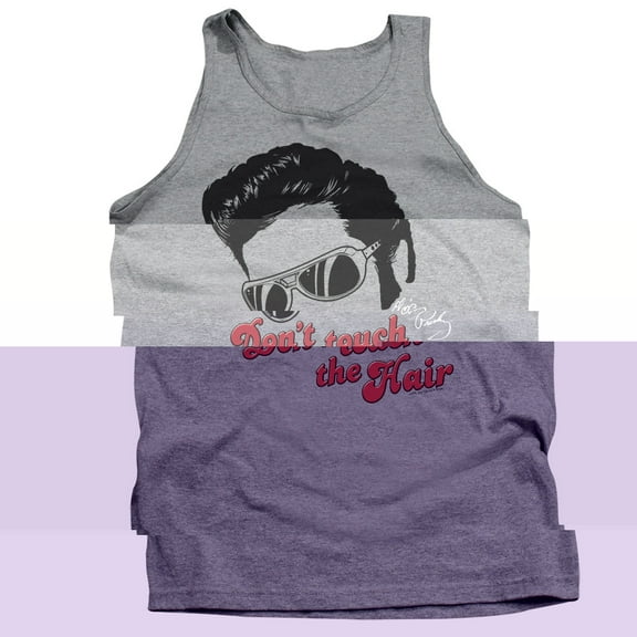 Elvis Presley Don't Touch The Hair 2 Tank Top T-Shirt Athletic Heather