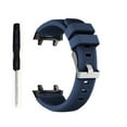 thumbnail image 2 of BotaniNest Color Texture Silicone Watch Band With Connector, 2 of 4