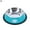 F, variant on Purple (E)$ Stainless steel pet bowl cat face print color steel dog bowl non-slip and non-tip stainless steel dog food bowl pet bowl