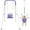 Purple, variant on G TALECO GEAR Foldable Toddler Swing, 2 in 1 Swing Sets for Backyard, Pink & Purple