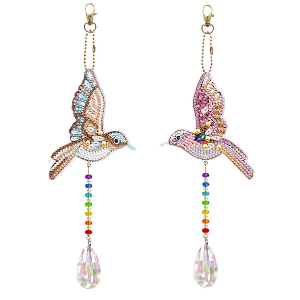Cuadros Decorativos Kit de pintura de diamante de forma especial de bricolaje de cristal colgante de mosaico de diamantes de imitación JShteea Nuevos Originales