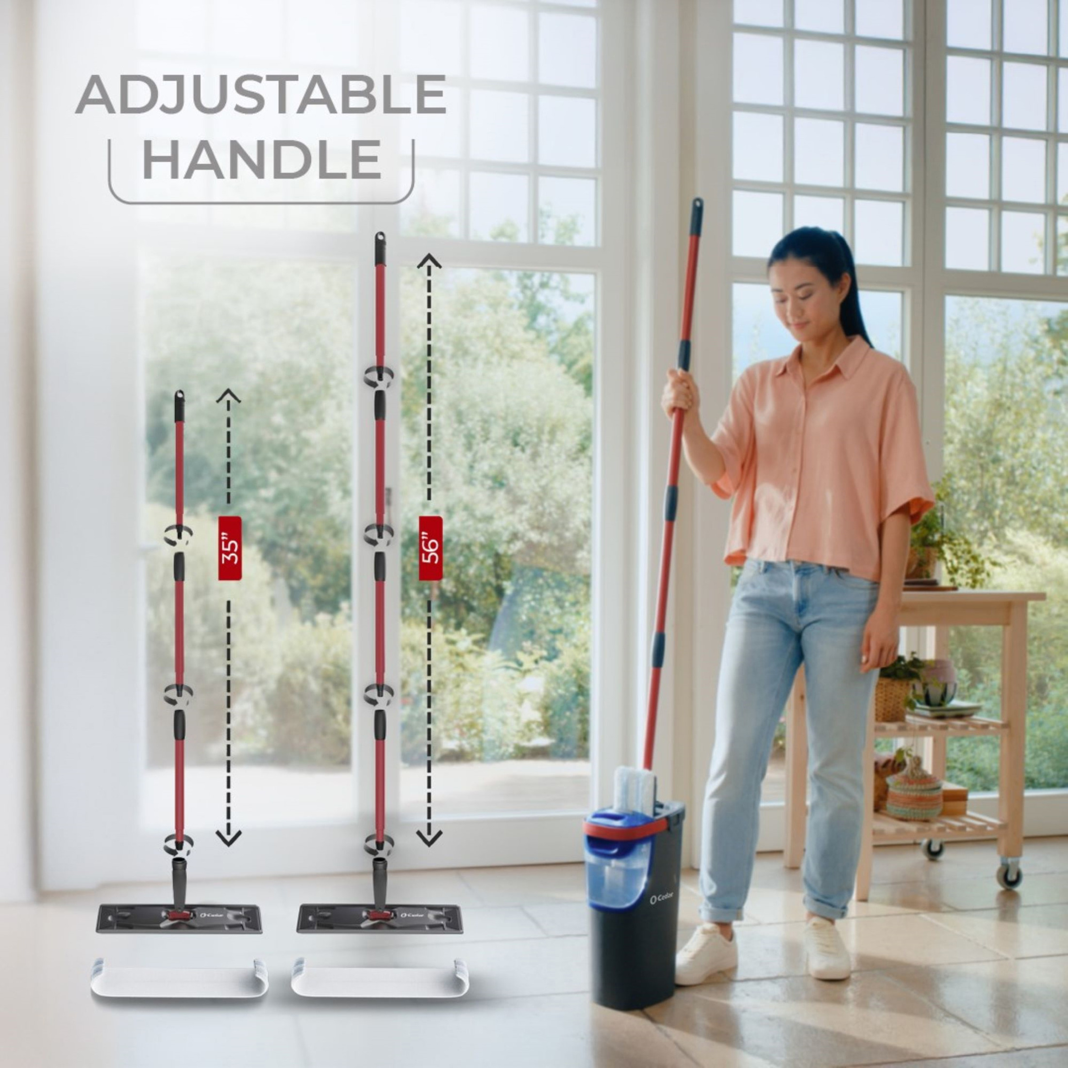 O-Cedar H2prO Flat Mop System photo 6