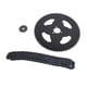 thumbnail image 5 of Piñón Delantero T8F 14T, Alta Dureza, Eficiente, Estable, Kit De Cadena De Piñón Trasero Delantero T8F, Cadena De 120 Eslabones Para Mini Motocicletas, 5 of 7