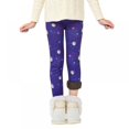 thumbnail image 4 of Kids Girls Soft Leggings Children Girls Winter Warm Fleece Lined Stretchy Leggings 2 Pack,2-13 Years, 4 of 8