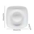 thumbnail image 3 of Guozer 2Pcs Ceramic Egg Holder Egg Cups for Soft Boiled Eggs Eggs Tray for Kitchen and Restaurant, 3 of 6