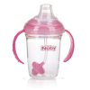 Nuby 2346687 8 oz 2-Handle 360 Grip N Sip Cup, Aqua - Case of 24