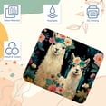 thumbnail image 3 of Alpaca Gaming Mouse Pad, Mouse Mat, Mouse Pad - Square, 8.3x9.8 Inch, Printed, Non-Slip Rubber Bottom - Suitable for Office and Gaming, 3 of 6