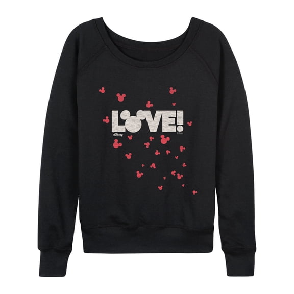 Disney - Rainbow Love - Women's French Terry Long Sleeve Pullover