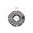 thumbnail image 2 of Placa iluminadora IR de 36 LEDs 850nm de 30 grados para cámaras de seguridad CCTV 3pcs - Blanca, 2 of 3