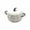 White, variant on Ceramic Pumpkin Soup Bowl With Lid 1800ML Large Capacity Double Handle Bowl For Noodles Soup Or Home Dining
