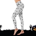 thumbnail image 4 of Gibobby Leggings Con Forro Polar Mujer Leggings Halloween para mujer, ajustados y elegantes, capa base para uso diario.（Blanco， XL), 4 of 5