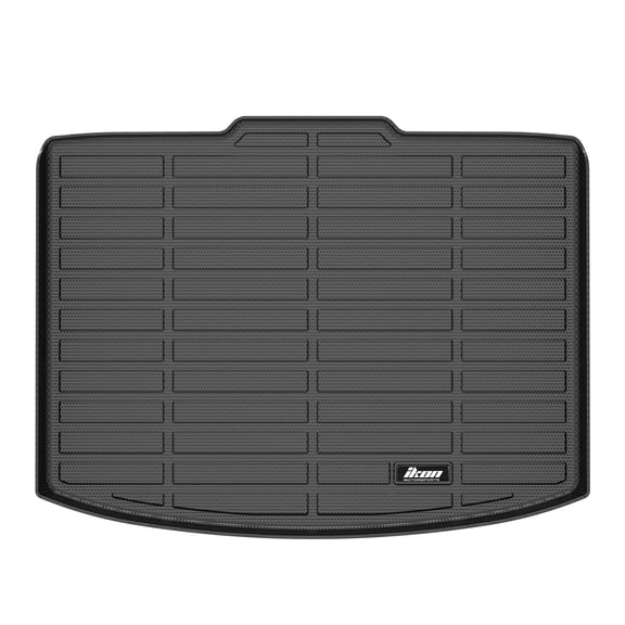 Ikon Motorsports Trunk Mat Compatible With 2023-2026 Honda CR-V Non-Hybrid, Black 3D Molded Car Rear Carpets Liner TPE All Weather Cover Protector Pad