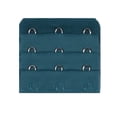 thumbnail image 1 of ziyahi Extension Strap Bra Extender Buckle 3 Hook Women Accessories Practical Elastic Multicolor Clips Tight 3 Rows Underwear dark green, 1 of 6